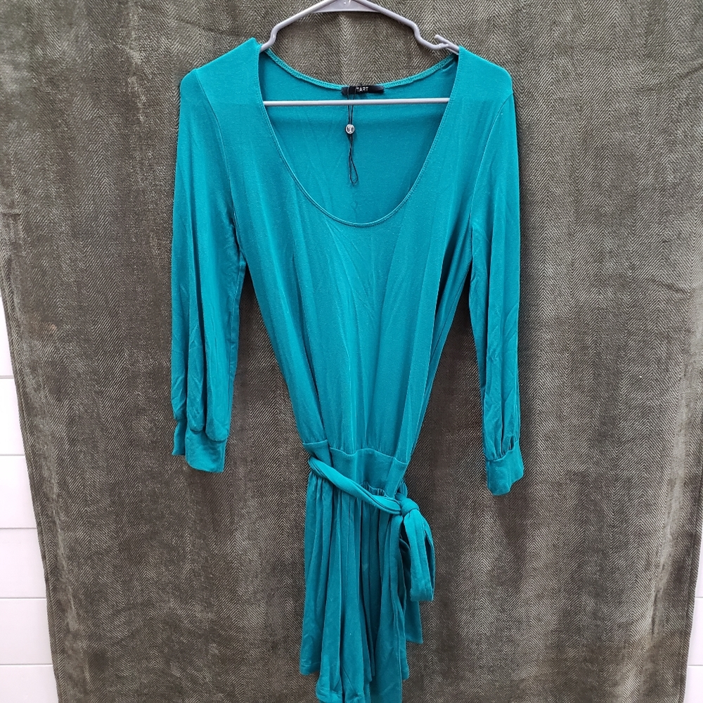 TART turquoise romper size small